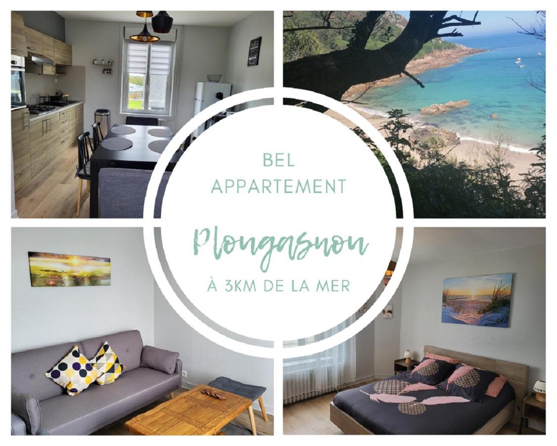 Appartement Paisible En Baie De Morlaix Plougasnou Extérieur photo